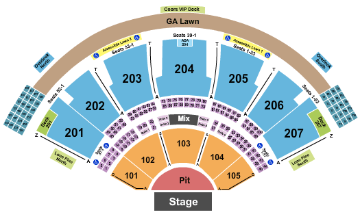 Ruoff Music Center Suicideboys Seating Chart